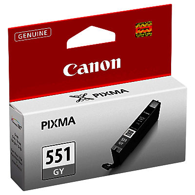 Canon CLI-551 Ink Cartridge, Light Grey Canon CLI-551 Ink Cartridge, Light Grey